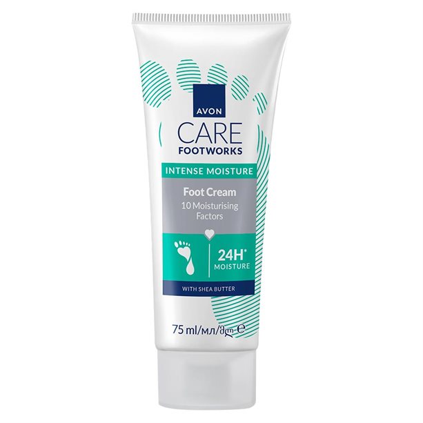 Avon Foot Works – Intensívt rakagefandi fótkrem (75 ml)