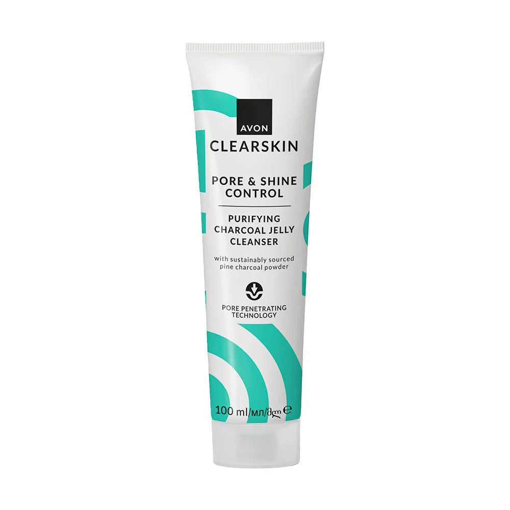 Clearskin Pore & Shine Control Purifying Charcoal Jelly Cleanser 100ml