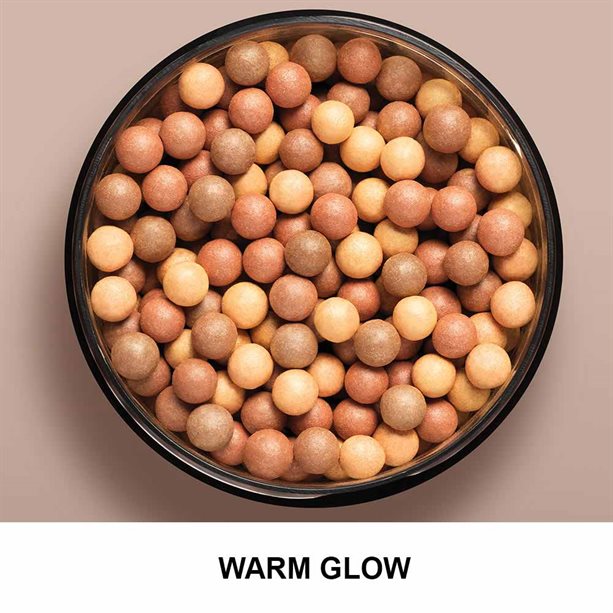 Glow bronzing prerls