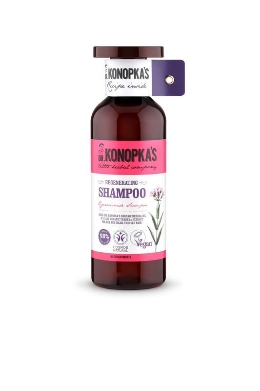 Dr Konopka's nærandi sjampó fyrir þurrt og litað hár