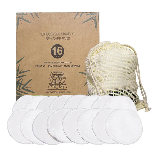 Fjölnota hreinsipúðar 16 stk Eco friendly