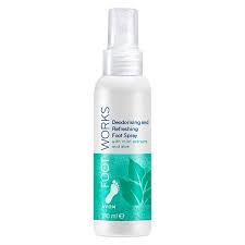 Foot works Deodorising and refreshing foot spray