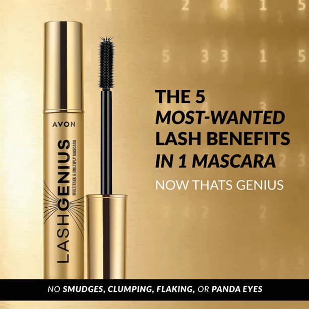 Avon Lash Genius Multitask & Multiply Mascara 10ml