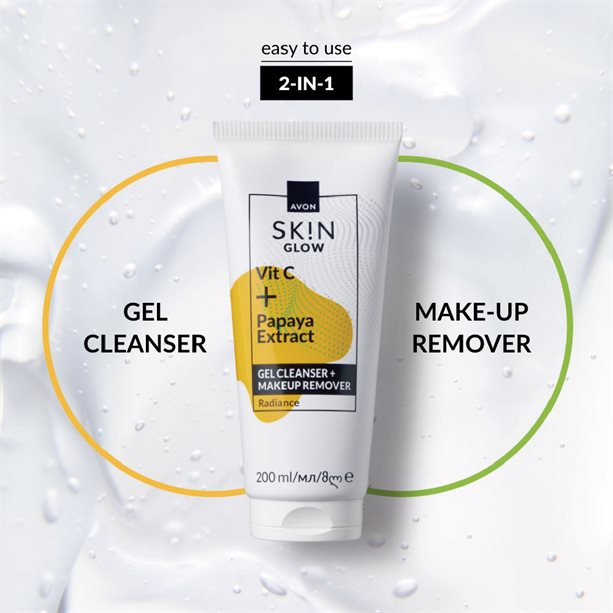 Skin Glow — 2‑í‑1 serum‑krem